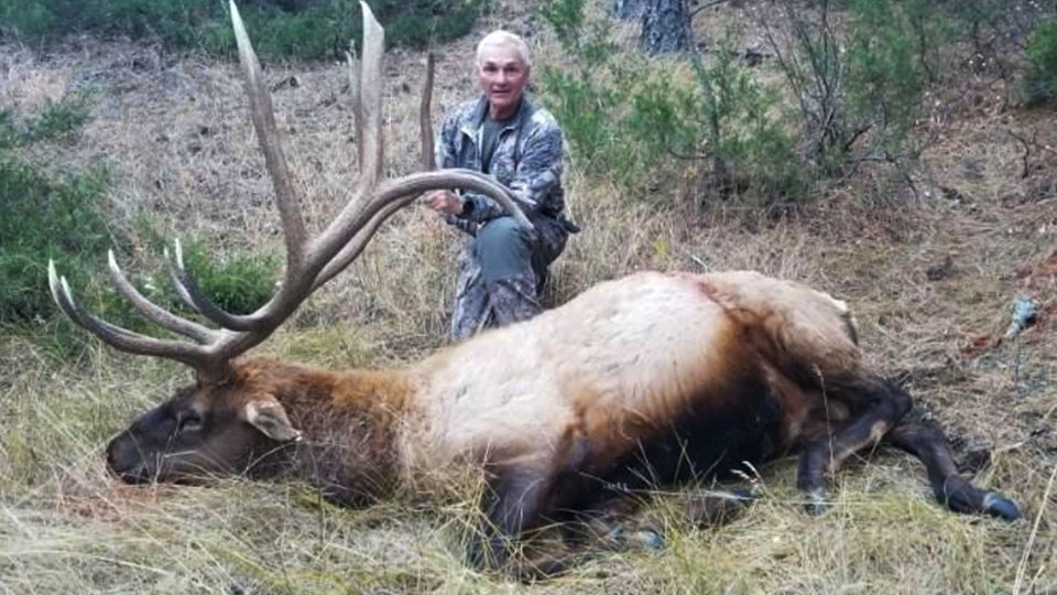 Montana Special Draw Rifle Trophy Bull Elk